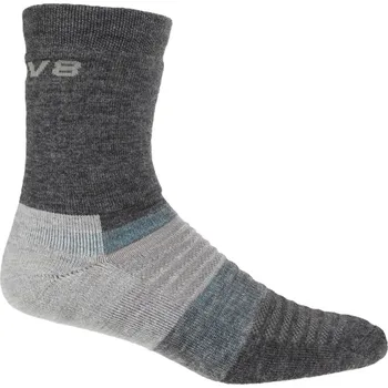 Pánské ponožky Inov-8 Merino High Sock grey melange S