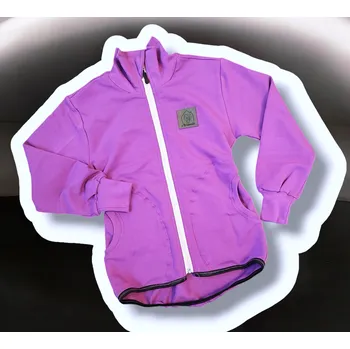 Dívčí mikina Holčičí mikina zip fialová Velikost: 74/80 Holčičí mikina
