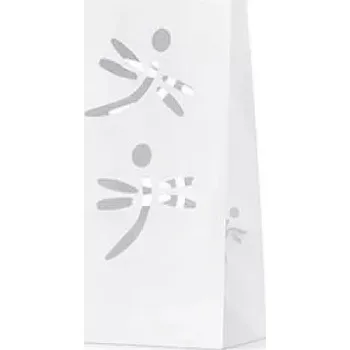 Samostojné lampiony s motivem vážek 10 ks