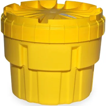 Bezpečnostní sud z polyethylenu (PE), UN schválení a šroubovací víko, objem 76 litrů