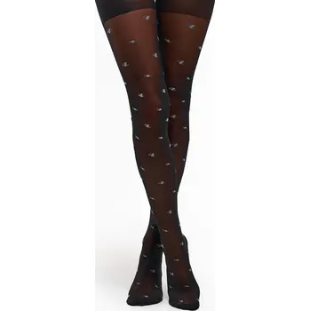 Dámské punčochy GATE Vzorované silonkové punčochy 20 DEN L/XL 224-0848/89