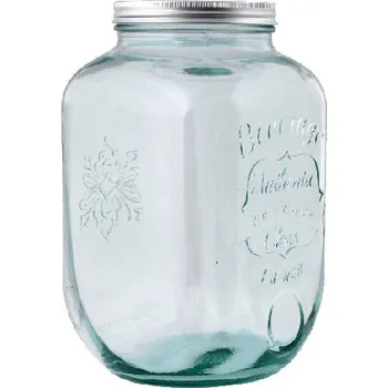 Sklenice Sklenice z recyklovaného skla s uzávěrem EST 1896 4L, čirá (balení obsahuje 1ks)|Vidrios San Miguel|Recycled Glass