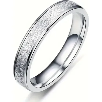 Prsten Snubní prsten z chirurgické oceli matný