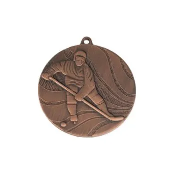 Hokejová Medaile MS50004 - 50 mm, Bronz