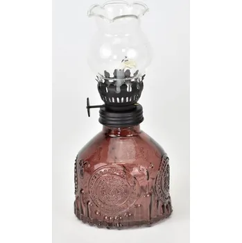 Petrolejová lampa Candy růžová 17x8 cm (cs, Harasim)