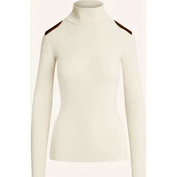 Dámský svetr Lauren Ralph Lauren Dámský Svetr S Rolákem, krémová, 44
