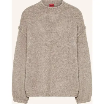 Dámský svetr Hugo Dámský Oversized Svetr Sagarro, béžová, 36