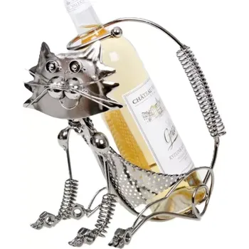 Stojan na víno Stojan na víno - Kočička