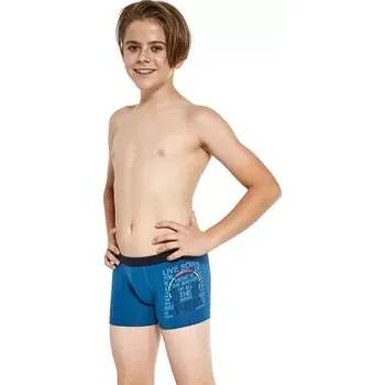 Boxerky Chlapecké boxerky Cornette Young Music 700/118 velikost 134/140