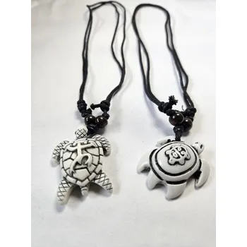 Náhrdelník BAF Náhrdelník na šňůrce 2 kusy. Želvičky 005