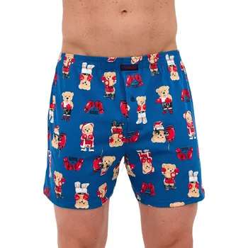 Pánské spodní prádlo Trenýrky Cornette Classic 001/179 S Modrá