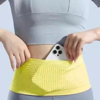 Ledvinka Běžecká elastická ledvinka na mobil | běžecká ledvinka, sportovní pás - Žluť , M