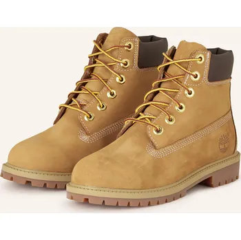 Dámské tenisky Timberland Dětské Šněrovací Boty 6 Inch Premium, velbloudí, 38