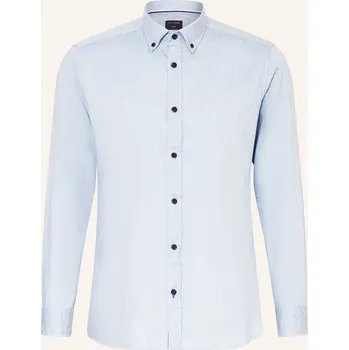 Pánská košile Olymp Pánská Košile Casual Modern Fit, tmavě modrá, 44