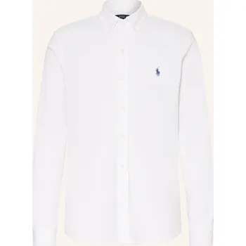 Pánská košile Polo Ralph Lauren Pánská Košile S Piké Vzorem Custom Fit,...