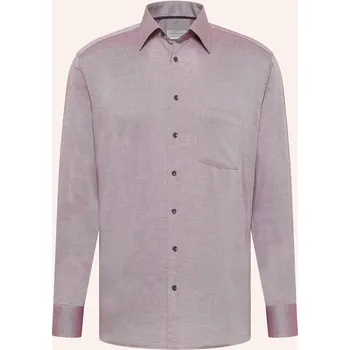 Pánská košile Eterna Pánská Košile Modern Fit, tmavě červená, 43