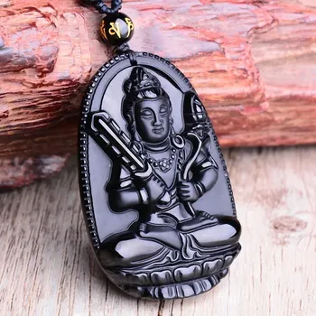 Náhrdelník Amitábha ochranný amulet na krk | buddhistický náhrdelník, přívěsek - xu kongzang