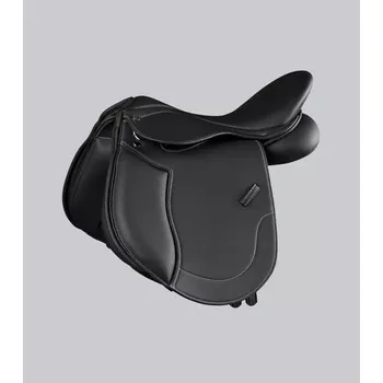 Jezdecké sedlo Všestranné Pony sedlo PREMIER EQUINE Biarritz Černá 15,5"
