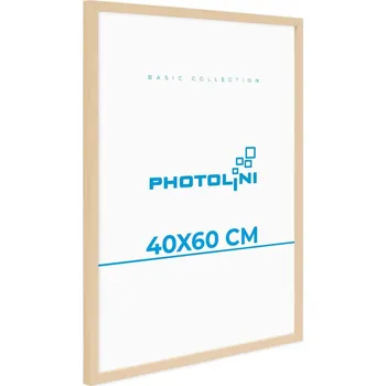 Plakát PHOTOLINI, rám na plakáty, 40 x 60 cm, přírodní