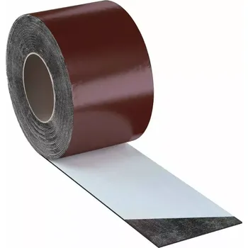 BITULEP 15 - Hliníkový opravný pás, bitumen 150 mm x 10 m, RAL 8017, hnědá