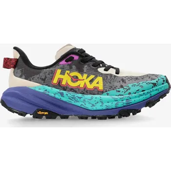 Dámská běžecká obuv Běžecké boty dámské Hoka Speedgoat 6 - oatmeal/mountain iris