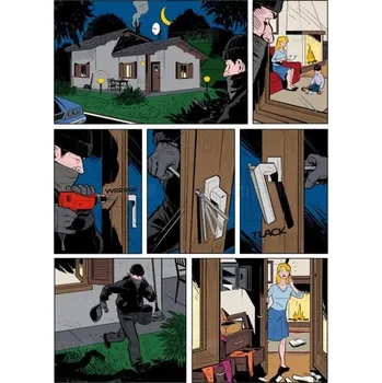 Okenní klika Bezpečnostní zámek kliky PUSH pro EUROokno