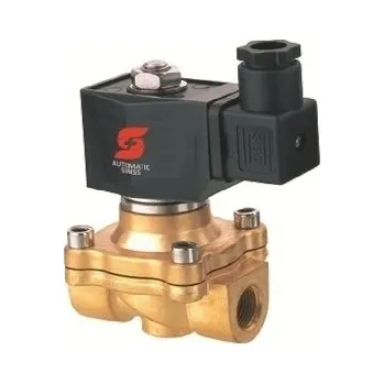 Ventil SWISS ELEKTROMAGNETICKÝ VENTIL MOSAZNÝ ZA-1/2INCH EPDM 230VAC 0-10BAR 68L/MIN NC ZA-15-EP-230VAC