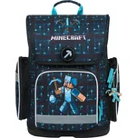 BAAGL Školní aktovka Ergo Minecraft Blue Axe