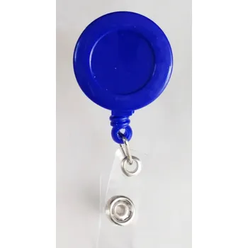 Vytahovací ABS držák na kartu | držák, klip - Čistá barva tmavě modrá