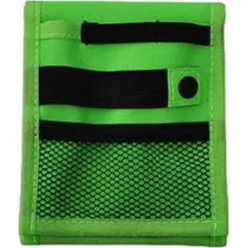 Penál Velký úložný penál s kapsou na oděv | penál, pouzdro - Zelený