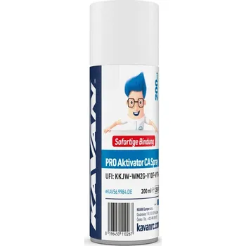 Průmyslové lepidlo KAVAN PRO aktivátor CA spray 200ml DE