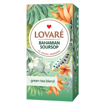 Čaj LOVARÉ Bahamian Soursop 24ks - zelený čaj