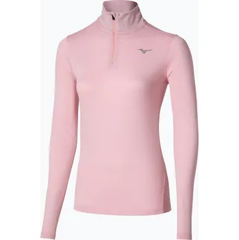 Dámská mikina Dámská běžecká mikina Mizuno Core Impulse Half Zip Tee bleached mauve