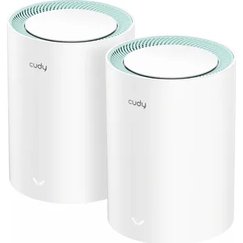 Cudy Link Cudy M1500 Wi-Fi 6 Mesh System, AX1500, 2 pack