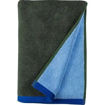 Ručník Tmavě zelený/modrý froté ručník z Bio bavlny 50x90 cm Soft – Mette Ditmer Denmark ID_1796850