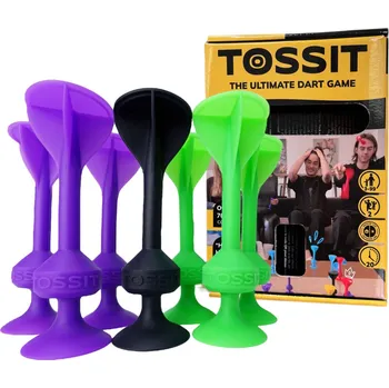 Hračka na písek Tossit Originální startovací sada - zelená/fialová