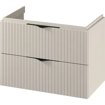 Koupelnový nábytek Cersanit Tirso, závěsná skříňka pod umyvadlo 794x447x572 mm, béžová matná, S1015-003