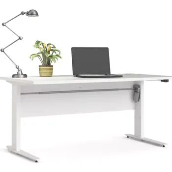 Psací stůl Výškově nastavitelný stůl Office 80400/318 - bílá - doprava zdarma - SLEVA 3% s kodem radost25