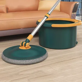 mop Rotační mop s kbelíkem 2x náhrada zelený (MPR1Z)