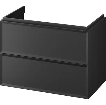 Koupelnový nábytek Cersanit Mille, umyvadlová skříňka 794x446x551 mm, černá matná, S1017-003