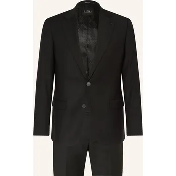 Pánské sako Digel Pánský Oblek Daren Regular Fit, černá, 28