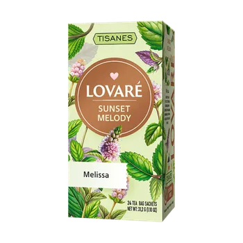 Čaj LOVARÉ Sunset Melody - meduňka 24ks - bylinný čaj