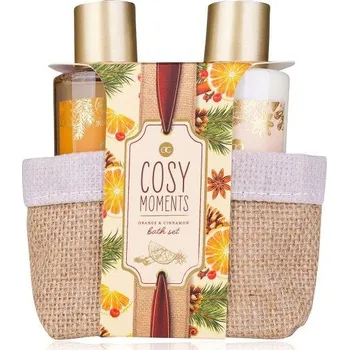 Kosmetická sada SET koupelový COSY MOMENTS v jutovém koši