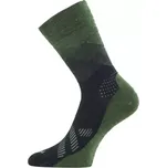 Lasting trekingové merino ponožky FWR Zelená 38-41