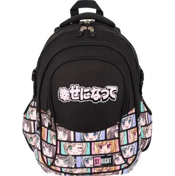 Školní batoh St.Right 4komorový školní batoh BP01 23 l Colour Anime