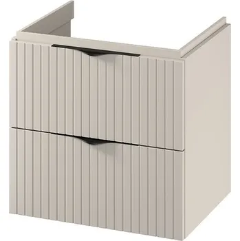 Koupelnový nábytek Cersanit Tirso, závěsná skříňka pod umyvadlo 594x447x572 mm, béžová matná, S1015-005