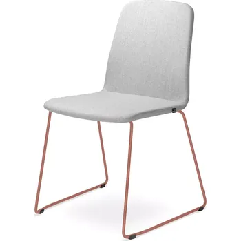 Jednací židle Konferenční židle Sunrise 152-Q-N13 (drátěná kostra - odstín cihlově červená PANTONE 17-1532 TCX)