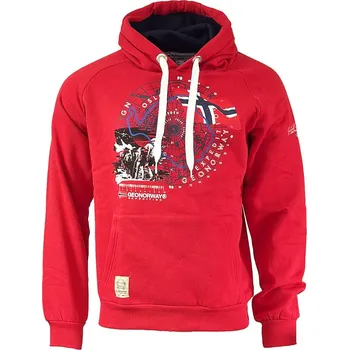 Pánská mikina GEOGRAPHICAL NORWAY mikina pánská GPICTURE MEN S červená