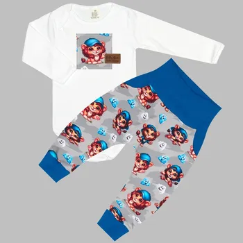 Komplet - Bodyčko a tepláčky Lvíček Velikost: 68