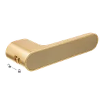 Kuchinox Salida, klika na dveře s klíčem a vnitřním zámkem, zlatá matná, LAV-KSD_G00A